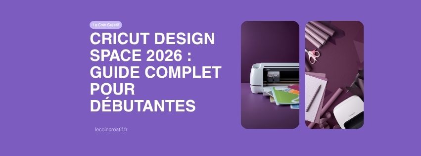 Cricut Design Space 2026 : guide complet pour débutantes
